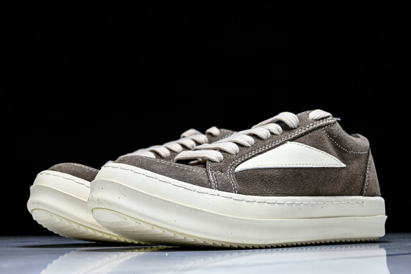Vintage Low "Brown Dust" Suede Sneakers