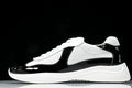 White & Black Cup Sneakers